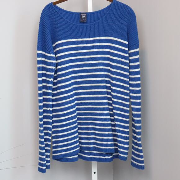 Gap Striped Cotton Sweater in Size M - Picture 1 of 7